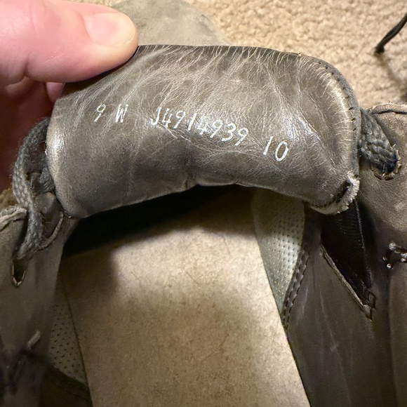 SAS Men's Tuff Low Top Leather Sneaker Olive Green - 9W - Picture 10 of 10